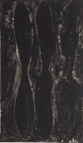 Black Abstract Acrylic | Unknown Artist,{{product.type}}