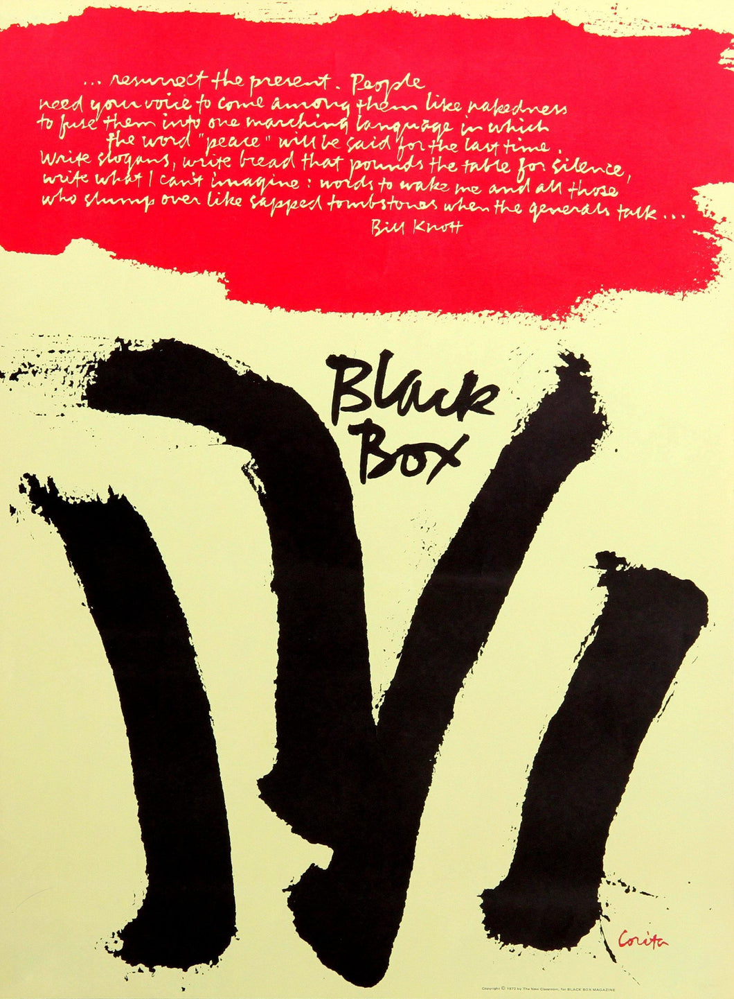 Black Box Poster | Sister Mary Corita Kent,{{product.type}}
