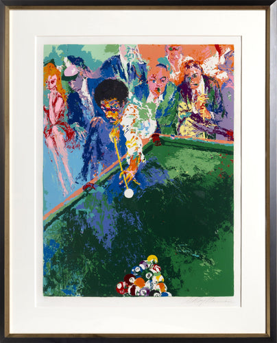 Black Break Screenprint | LeRoy Neiman,{{product.type}}