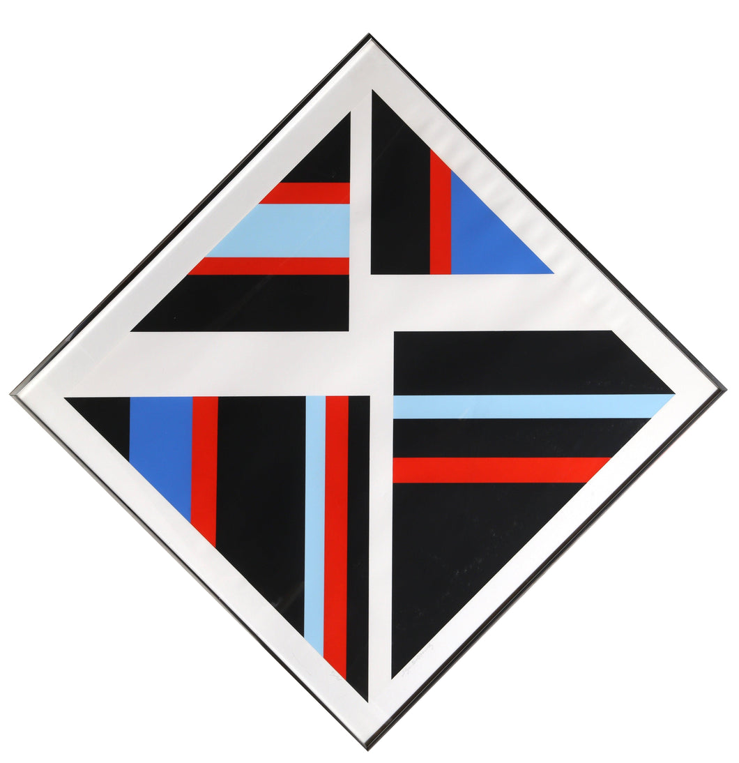 Black Diamond Screenprint | Ilya Bolotowsky,{{product.type}}