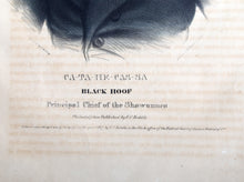 Black Hoof (Ca-ta-he-cas-sa) Lithograph | Thomas McKenney,{{product.type}}
