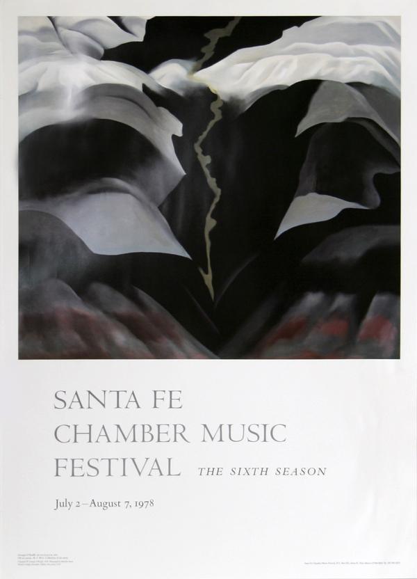 Black Place III (Santa Fe Chamber Music Festival) Poster | Georgia O'Keeffe,{{product.type}}