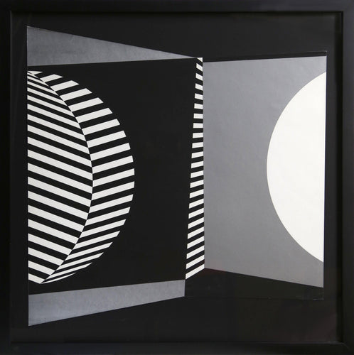 Black Project Line Screenprint | Donald O. Roberts,{{product.type}}