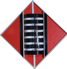Black, White on Red Acrylic | BONO,{{product.type}}
