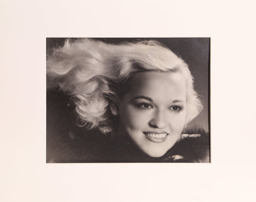 Blonde Headshot Black and White | George Hurrell,{{product.type}}