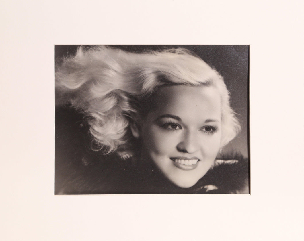 Blonde Headshot Black and White | George Hurrell,{{product.type}}