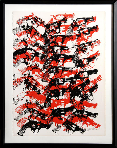 Bloody Guns Screenprint | Arman,{{product.type}}