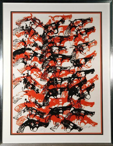 Bloody Guns Screenprint | Arman,{{product.type}}