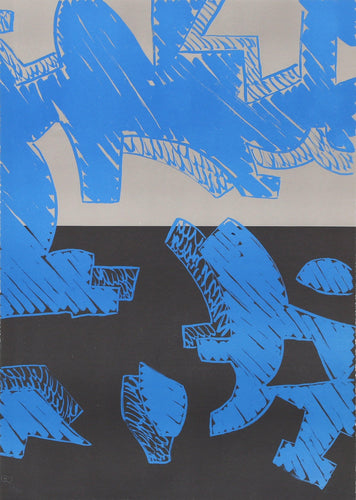 Blu Lithograph | Carla Accardi,{{product.type}}