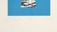 Blue Abstraction Mixed Media | Unknown Artist,{{product.type}}