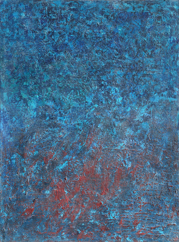 Blue and Red Abstract 2 Oil | Gustavo Schmidt,{{product.type}}