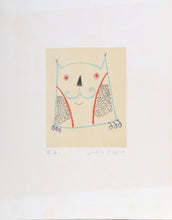 Blue Cat Lithograph | Judith Bledsoe,{{product.type}}