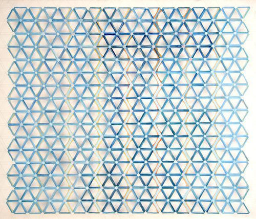 Blue Fall Watercolor | Arthur Unger,{{product.type}}