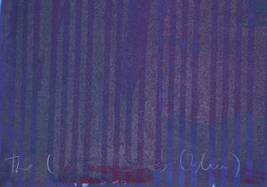 Blue from the Being Series Lithograph | Michael David,{{product.type}}