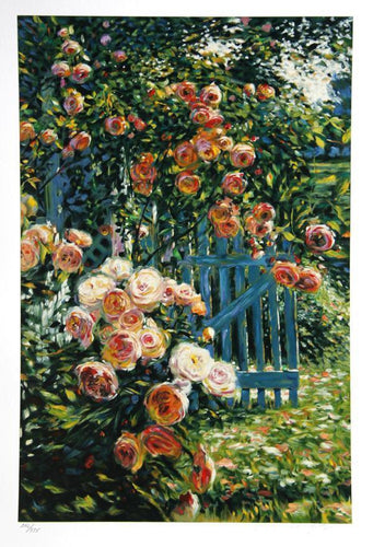 Blue Gate Screenprint | Greg Singley,{{product.type}}