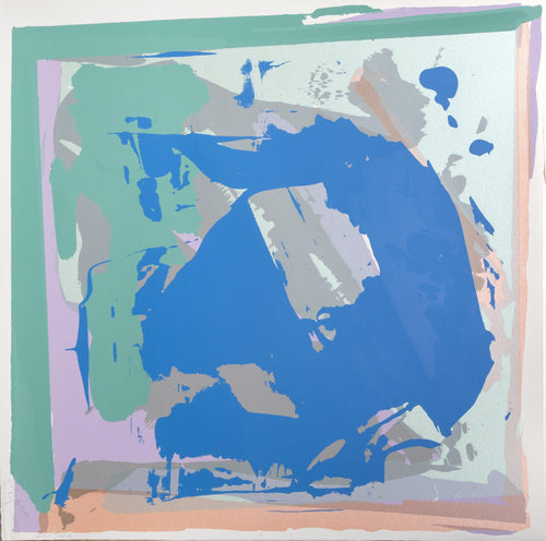 Blue Heron Screenprint | Darryl Hughto,{{product.type}}