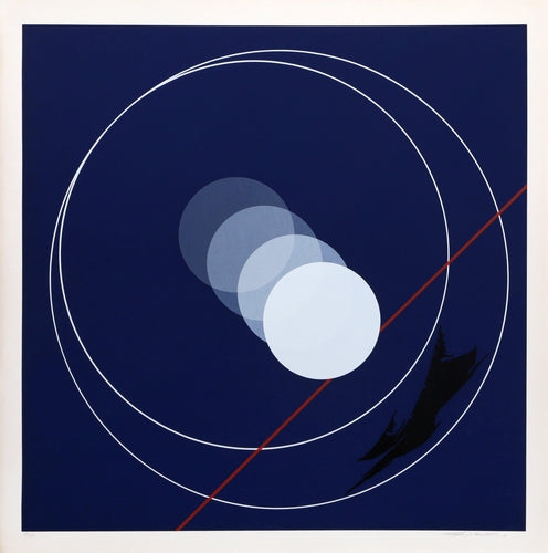 Blue Knight Screenprint | Thomas W. Benton,{{product.type}}