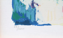 Blue Marina Screenprint | Nicola Simbari,{{product.type}}