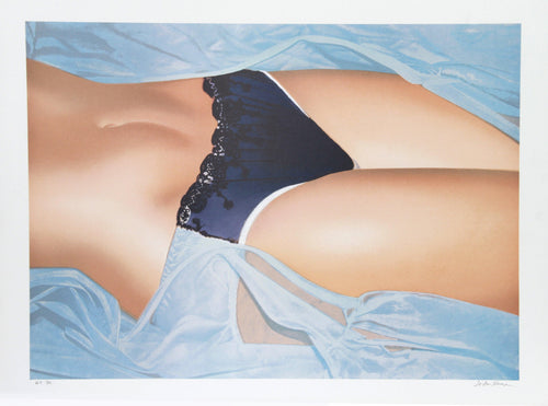 Blue Panties Lithograph | John Kacere,{{product.type}}