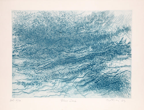 Blue Surf Etching | Gabor Peterdi,{{product.type}}