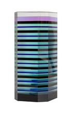 Blue Trapezoid Glass | Unknown Artist,{{product.type}}