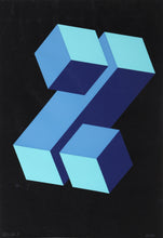 Blue Z Screenprint | Jose Maria Yturralde,{{product.type}}