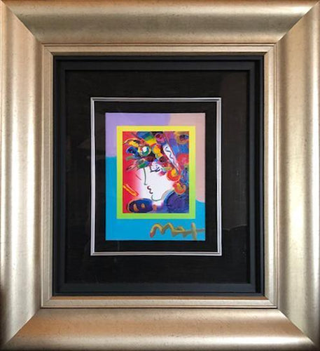 Blushing Beauty on Blends Acrylic | Peter Max,{{product.type}}