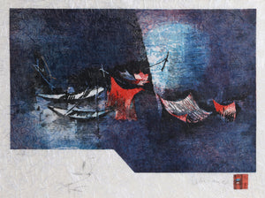 Boat Race Lithograph | Lebadang (aka Hoi),{{product.type}}