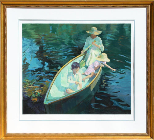 Boating Screenprint | Don Hatfield,{{product.type}}