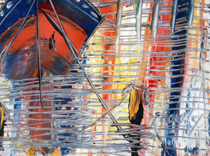 Boats in Harbor Oil | Unknown Artist,{{product.type}}