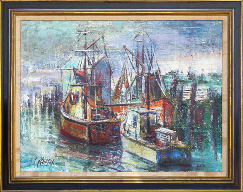 Boats Oil | Stanley Sobossek,{{product.type}}