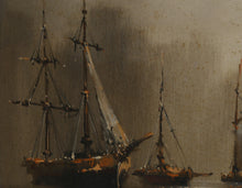 Boats Oil | Unknown Artist,{{product.type}}