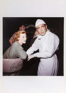 Bogart on set of "Battle Circus" Lithograph | Frank Worth,{{product.type}}