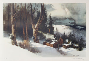 Boiling Time, Vermont Lithograph | Tom Nicholas,{{product.type}}