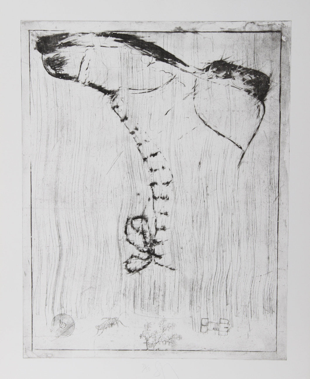 Boot Etching | Donald Saff,{{product.type}}