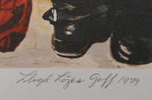 Boot Repair Lithograph | Lloyd Lozes Goff,{{product.type}}