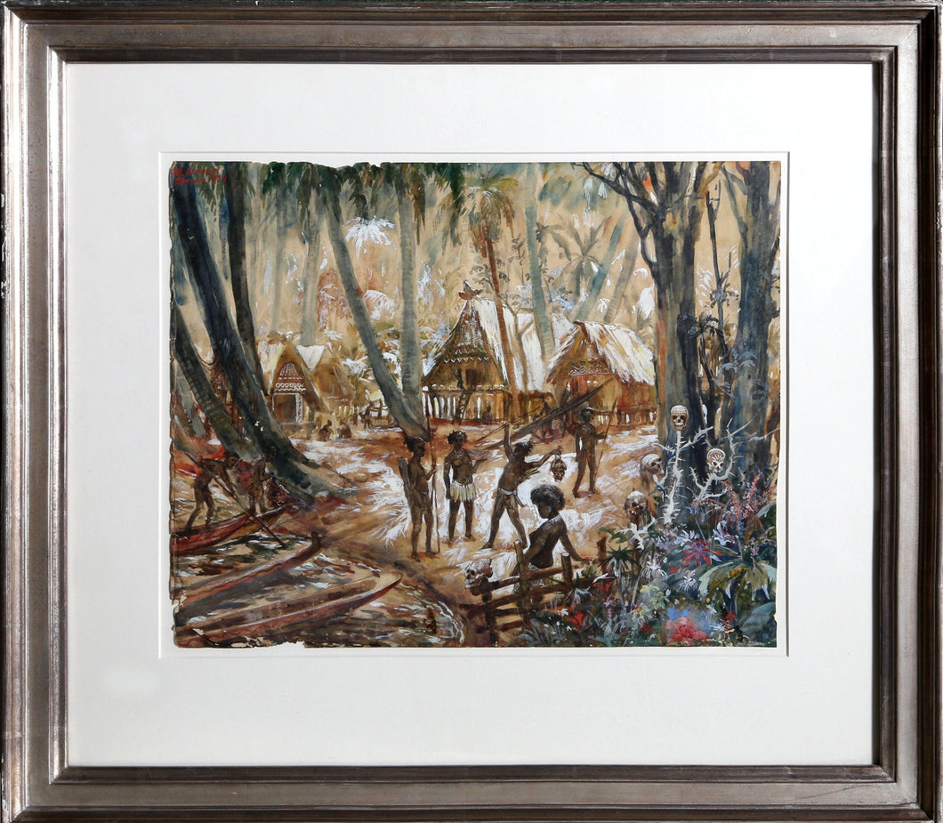 Borneo Watercolor | M. Wenzel,{{product.type}}