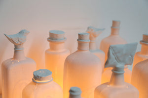 Bottles Mixed Media | Ilena Finocchi,{{product.type}}