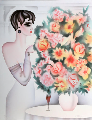 Bouquet of Flowers Lithograph | Erik Freyman,{{product.type}}