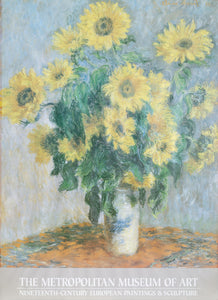 Bouquet of Sunflowers Poster | Claude Monet,{{product.type}}