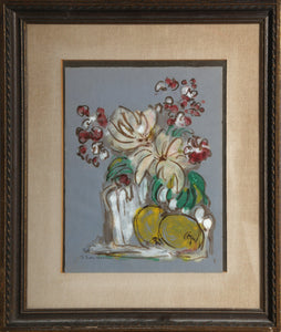 Bouquet with Lemons Pastel | Unknown Artist,{{product.type}}