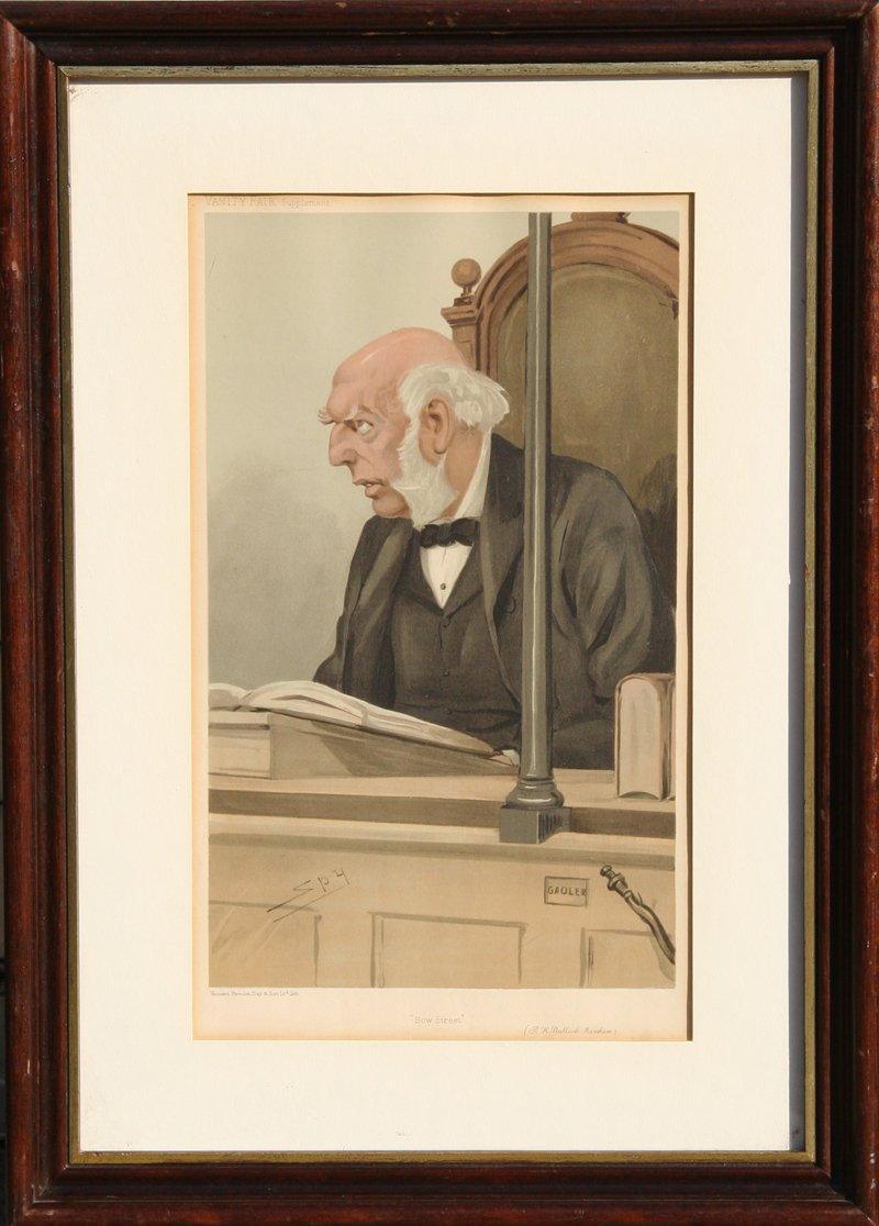 Bow Street Lithograph | Leslie Matthew Ward (Spy),{{product.type}}