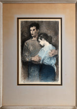 Boy and Girl Lithograph | Raphael Soyer,{{product.type}}