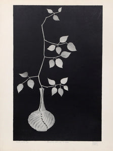Branches de Murial dans une Carafe Etching | Mario Avati,{{product.type}}