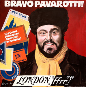 Bravo Pavarotti Oil | Unknown Artist,{{product.type}}