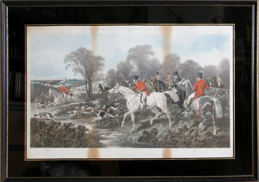 Breaking Cover Lithograph | John Frederick Herring,{{product.type}}