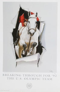 Breaking Through in '92 (Olympics) Poster | Unknown Artist - Poster,{{product.type}}
