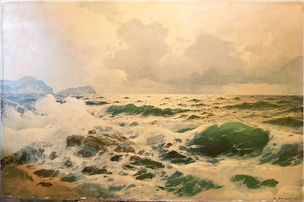 Breaking Waves Poster | Alex Dzigurski,{{product.type}}