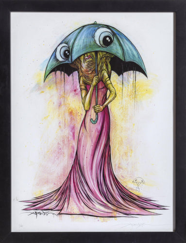 Brella screenprint | Alex Pardee,{{product.type}}