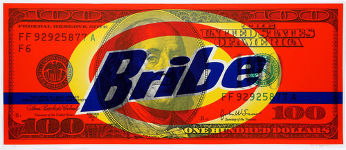 Bribe Screenprint | Steven Gagnon,{{product.type}}